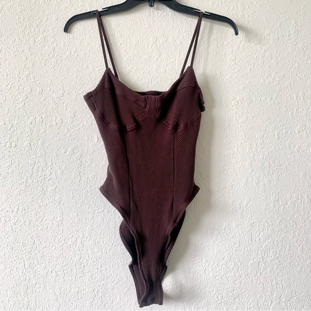 Brown Bodysuit